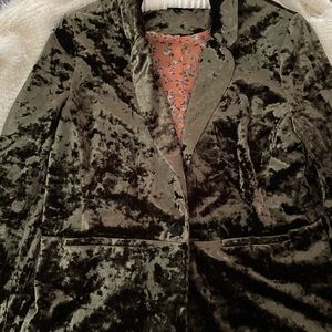 Velvet Blazer